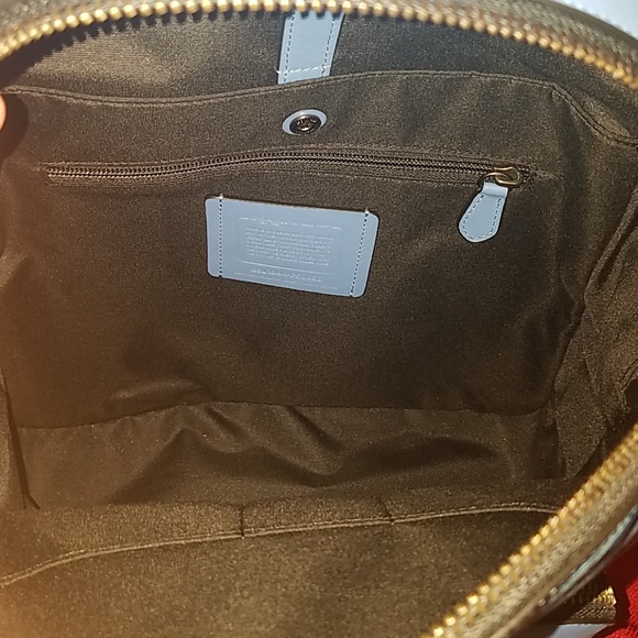 Coach Keith Haring West Backpack Blue Hula Print - Picture 7 of 8